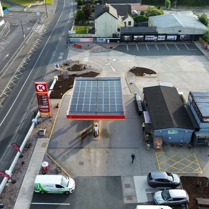 Solar panels installed at Daly's Circle K service station
